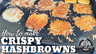 Crispy Hash browns on the flat top grill  Part 2 (5 different kinds) Frozen, Refrigerated, or Fresh