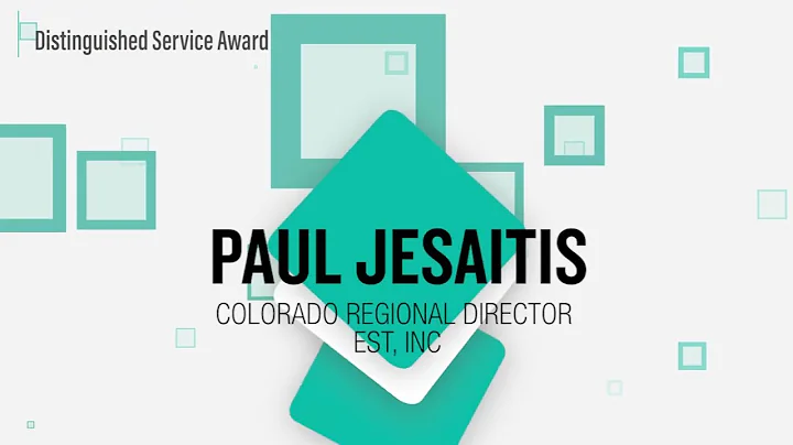 2022 Distinguished Service Award winner: Paul Jesa...