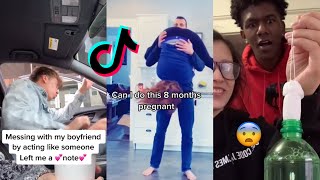 Couple Pranks Tiktoks | Funny Tiktok Couple Pranks And Goals Compilation