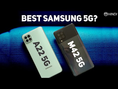 Samsung Galaxy A22 5G vs M42 5G Full Comparison: Camera Test | Best 5G Samsung Phone in 2021 [Hindi]