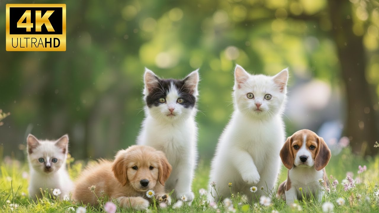 Baby Animals – Warm & Cozy Animal Families Around the World 🌍 Healing Relaxing Music