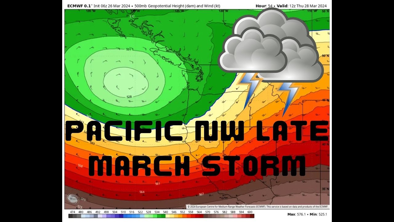 Pacific NW Weather Watch Storm Update - YouTube