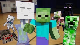 Monster School In Real Life: Season 1! All Episode Highlights-Minecraft Animation