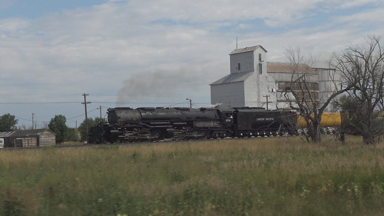 Union Pacific 4014 Return to Cheyenne - YouTube