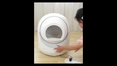 The Depth Calibration of REDSASA cat litter box #CatLitterBox  #PetCare  #CatOwners #CatLovers