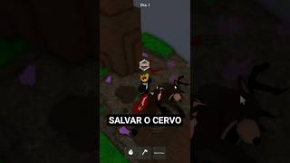 como CURAR/SALVAR o cervo e fazer ele AJUDAR contra INVASÔES CULTISTAS  #roblox #99noitesnafloresta