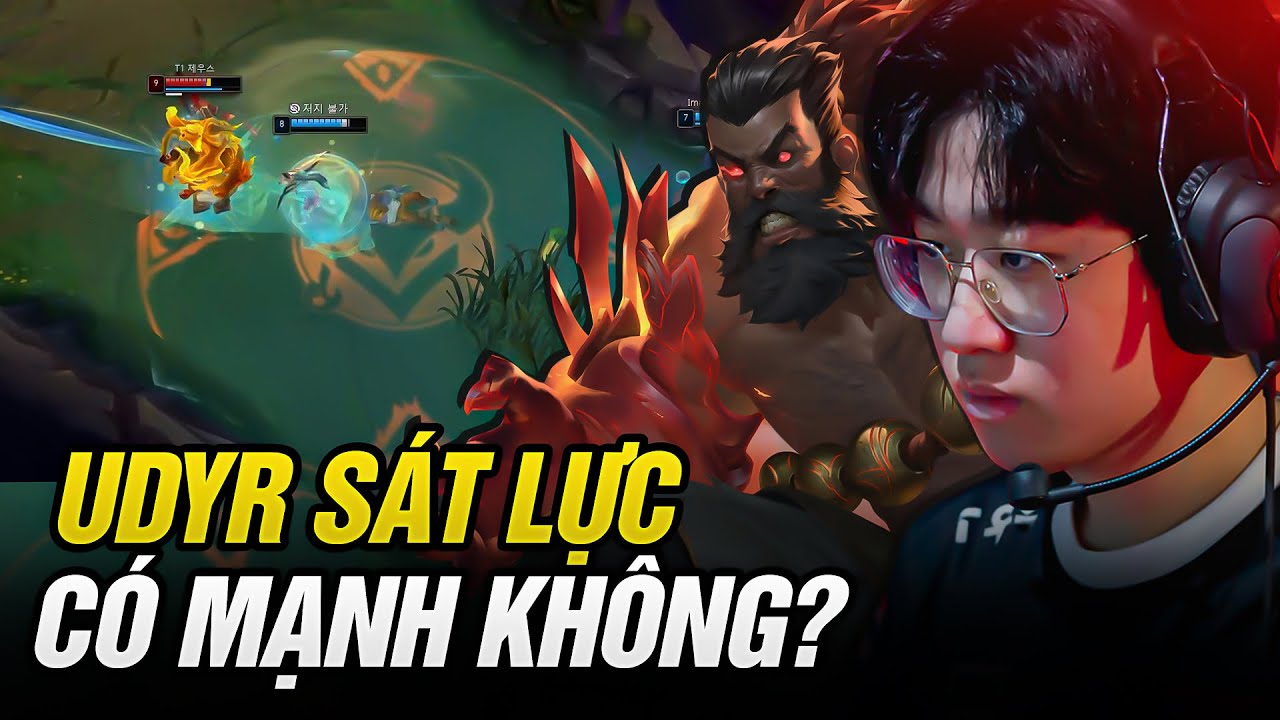 UDYR VỚI LỐI LÊN ĐỒ SÁT LỰC TRONG TAY T1 ZEUS CÓ THỰC SỰ MẠNH TẠI PHIÊN ...