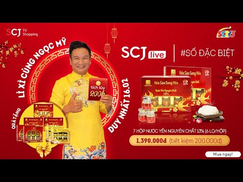 Video SCJ TV SHOPPING | SHOW MỚI - LÌ XÌ CÙNG NGỌC MỸ |... - youtube