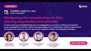 Navigating the complexities of data sharing responsibly and ethically