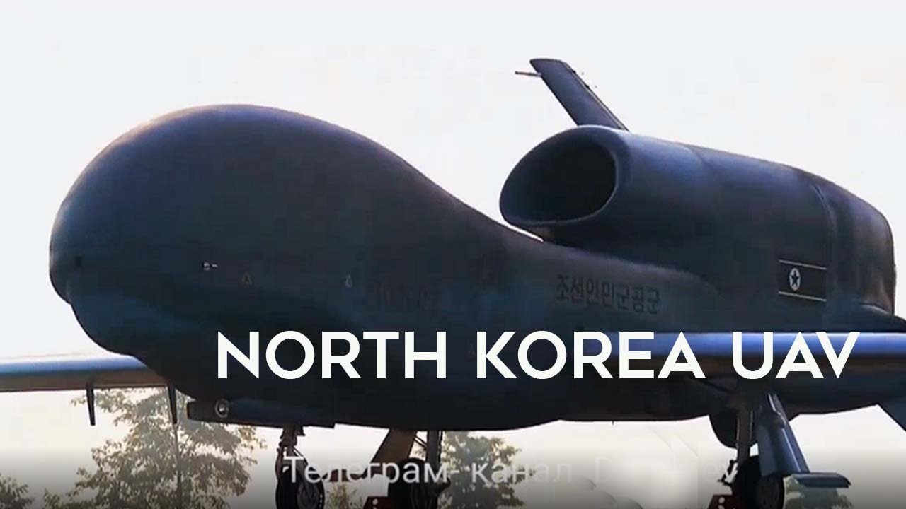 North Korea Unveils US MQ-9 And RQ-4 Replicas - YouTube