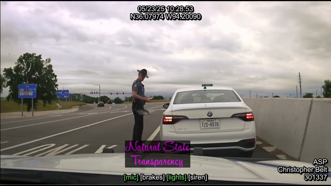 Traffic Stop I-49/Wedington/AR-16 Fayetteville Arkansas State Police Troop L Traffic Series Ep. 1813