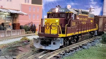 Couple MTH Diesel Locomotives: SD70Ace & GP38-2 on 12