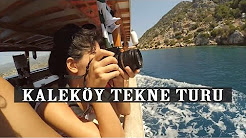 Antalya Demre Kekova Kaleköy Simena Tekne Turu