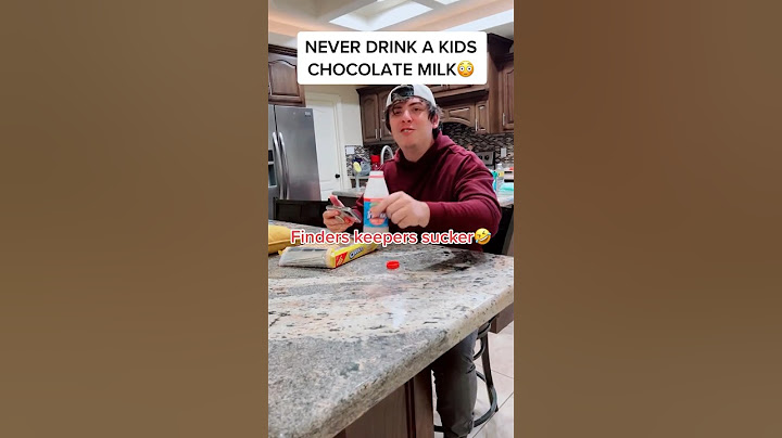 I put Laxative’s in the chocolate milk🤣🤣