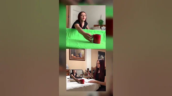 The magic of green screen 🪄#vfx