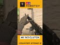 4k 1v3 clutch #CS2 #CounterStrike2 #CS2Clips