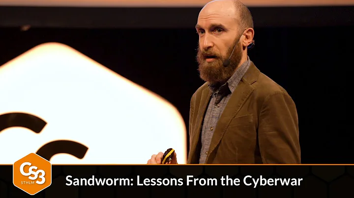 Andy Greenberg - Sandworm: Lessons From the Cyberwar