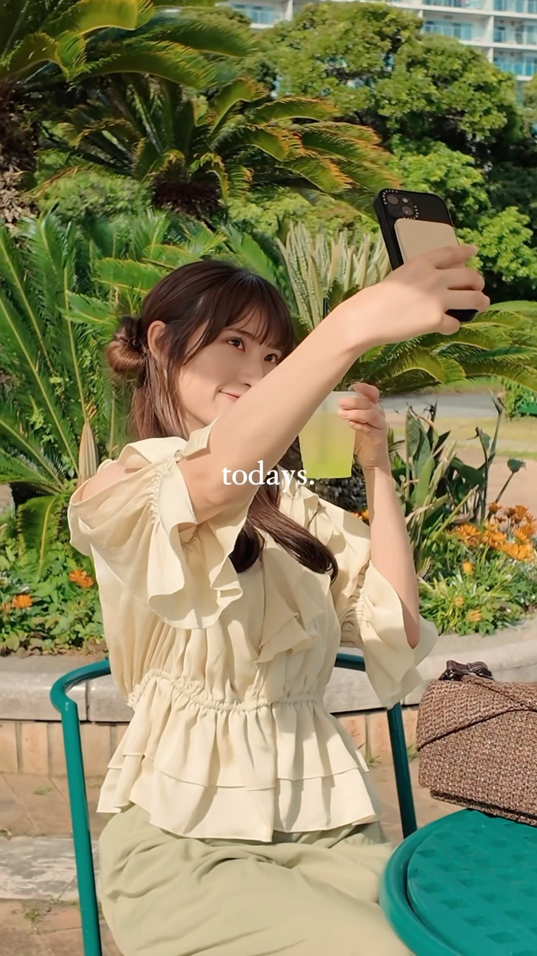 最近は黄色がラッキーカラー🌼 #mideal #ootd #outfit #fyp
