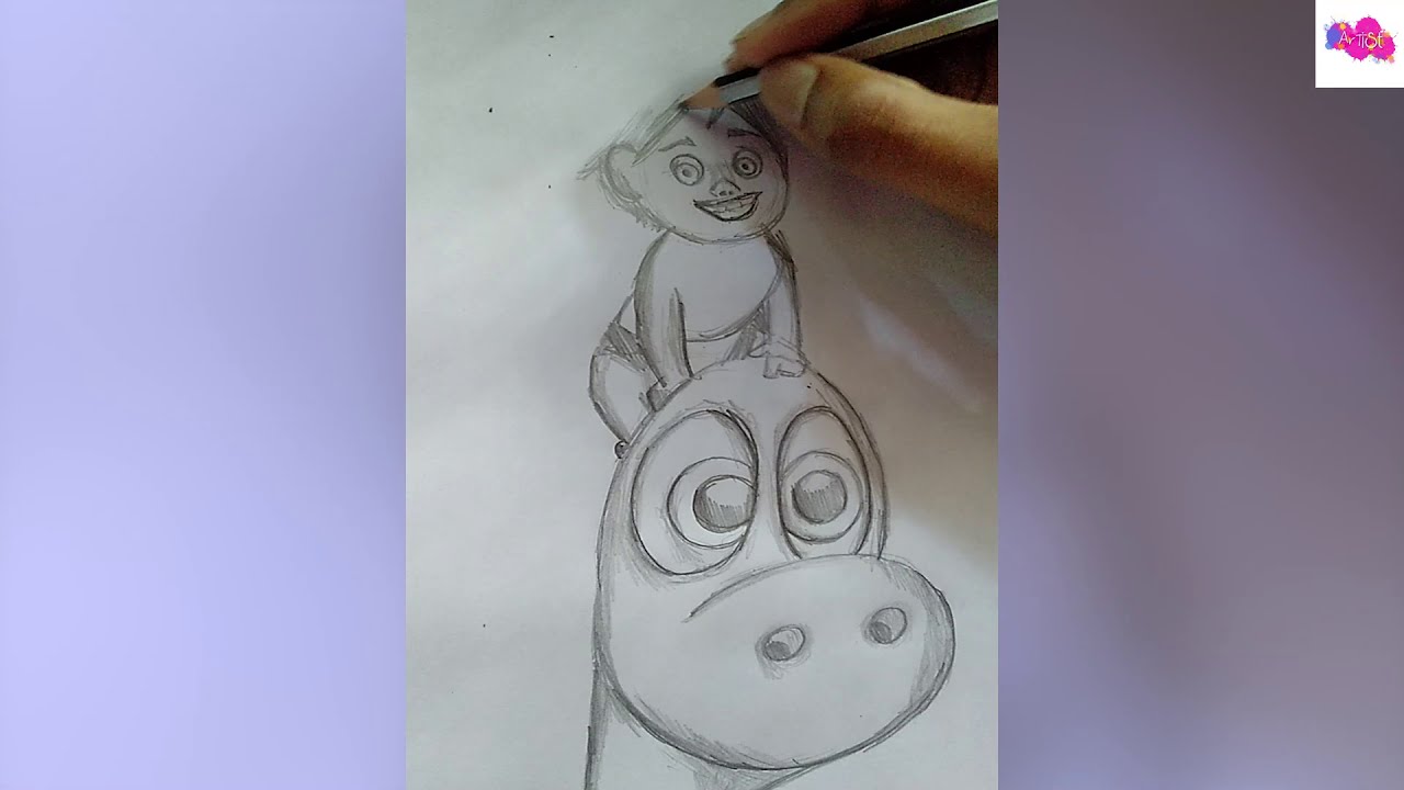 Pencil Drawing/Animation characters/Drawing/New drawings /Pencil art