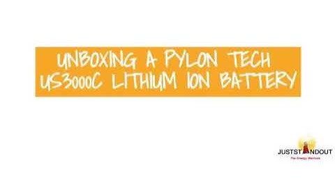 Unboxing a Plyontech US3000C Lithium ion Battery