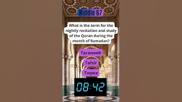 Unlock the Islamic Enigma: Can You Solve This Intriguing Riddle?