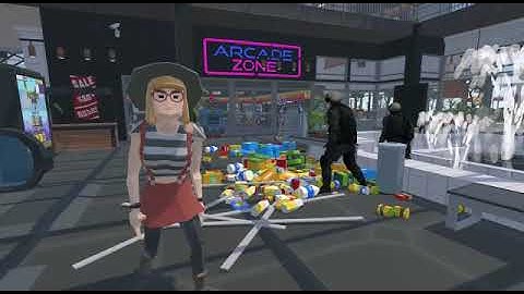 Funny Unity 3d physics with PuppetMaster and Synty Assets