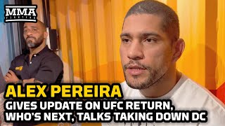 Alex Pereira Reveals Jiri Prochazka Likely Next, Ankalaev 'Going To Have To Wait' by MMAFightingonSBN 11,721 views 6 days ago 14 minutes, 12 seconds