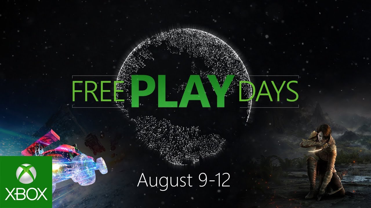 Free Play Days features four free Xbox games this weekend