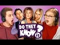 do teens know 90s tv shows? react do they know it?