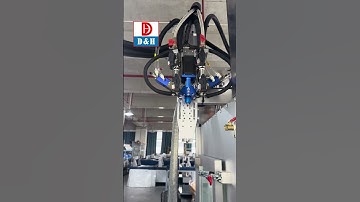 D&H VGB-650 Super Large Vacuum Box Glue Dispensing Production Line  #automation #gluefillingmachine