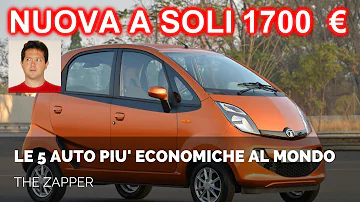 Qual è la macchina meno costosa di tutto il mondo?