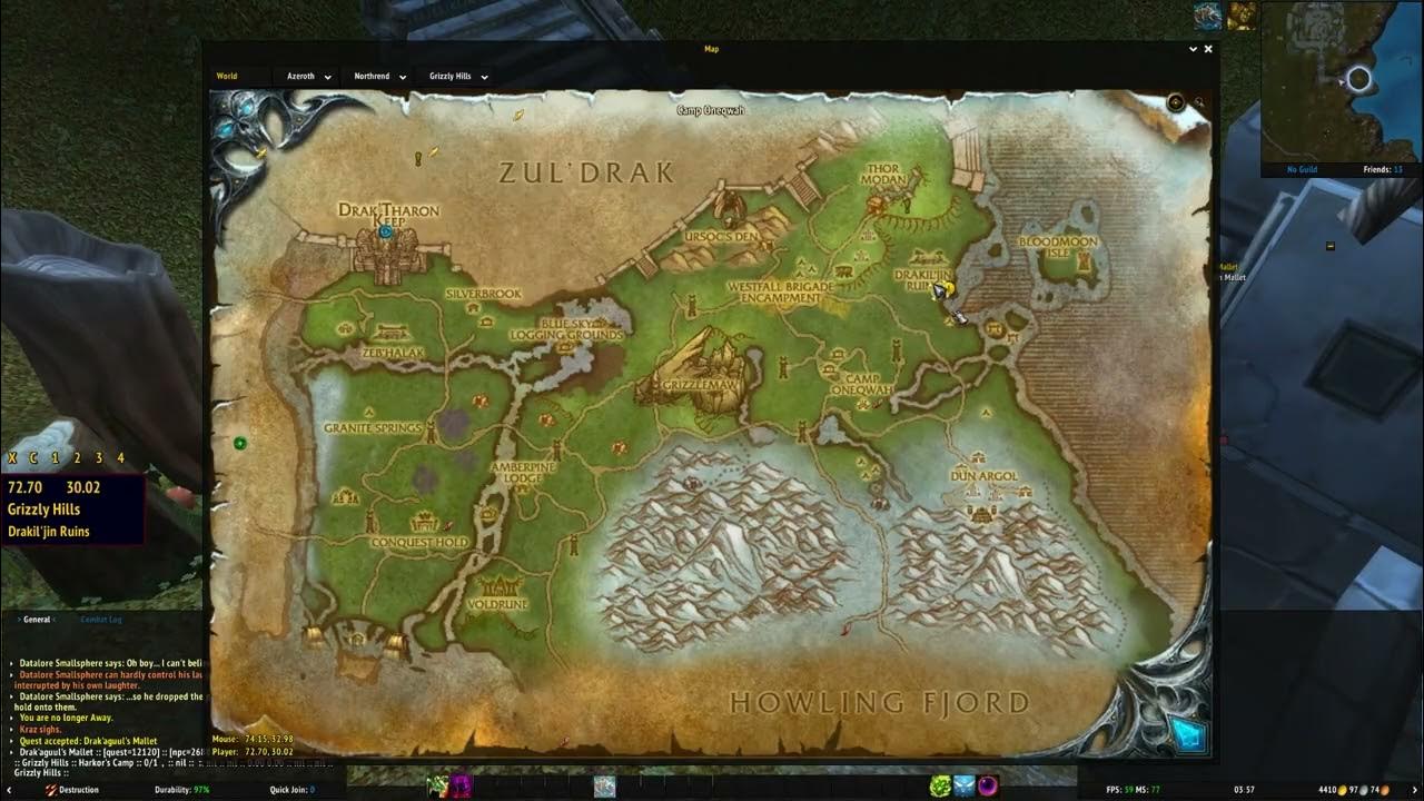 Drak'aguul's Mallet WoW Quest YouTube