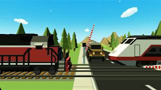 Railroad crossing mania - Ultimate train simulator screenshot 1