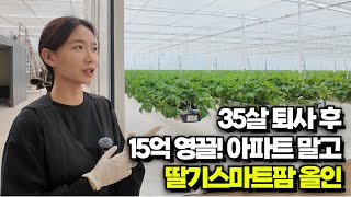 35살 퇴사 후 15억 영끌! 아파트 말고 딸기 ‍스마트팜 올인