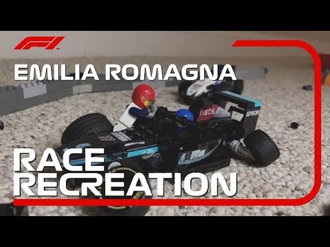 The 2021 Lego Formula 1 Pirelli Emilia Romagna Grand Prix