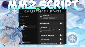 ❄BEST MM2 SCRIPT FOR NEW CHRISTMAS UPDATE🎄 | AUTO FARM!!😎🎁