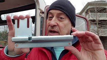 Video 8 - Series IIA Land Rover (Door Check Rod)