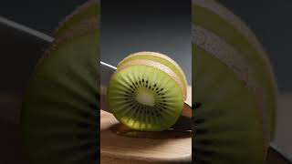 Neon Glass Kiwi Slice 🥝✨ | Wobbly Gel Core ASMR Cut #OddlySatisfying #ASMR #trending