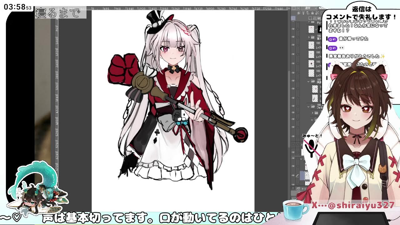 お絵描き作業配信】2026年2月25日 - YouTube