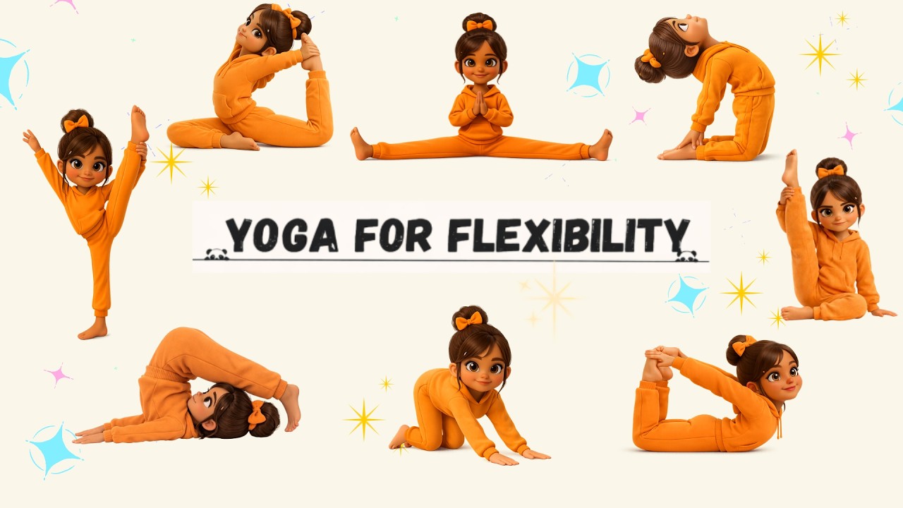 Super Flexibility in 5 Minutes! | Yoga for Kids Health | Yoga Poses for ...
