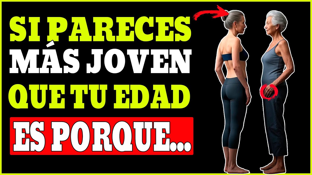 7 razones ocultas por las que pareces más joven de lo que eres - YouTube