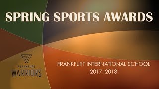 Spring Sports Awards Evening