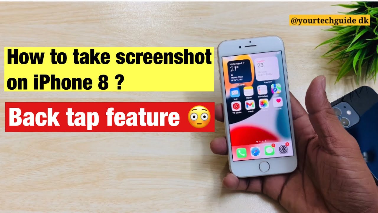 How to take Screenshot on iPhone 8 2023 YouTube