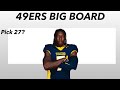 #49ers BIG BOARD 2026 NFL DRAFT #49ers 