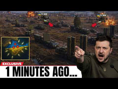 Russian Radar Screens Freeze in Crimea - Minutes Later, Ukraine Strikes!