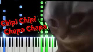 Christell - Dubidubidu Chipi Chipi Chapa Chapa Piano Tutorial Cover Full