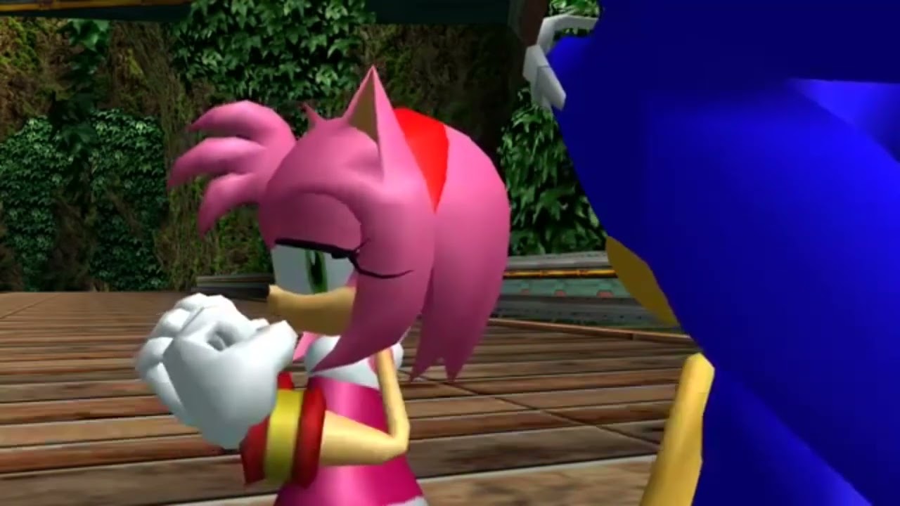 Sonamy Moments in Sonic Riders