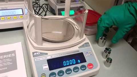 AND FX300i Balance - Linearity and Hysteresis Tests
