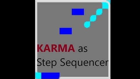 KARMA as a Sequencer