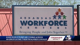 Some people filing are coming across an error saying their pin number is invalid